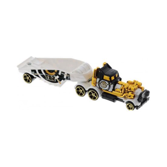 Picture of HOT WHEELS TRACK STARS - TRAILERS - TURBO BEAST WHITE (CGJ43)