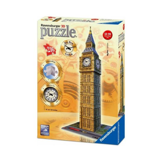 Picture of Ravensburger 3D Puzzle: The Big Ben (216pcs) (12586)