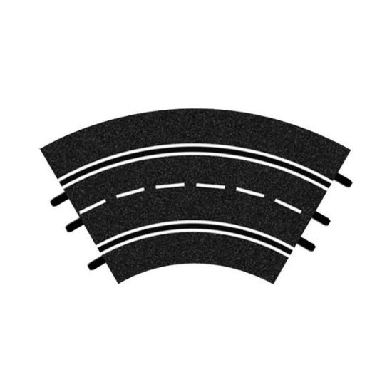 Picture of Carrera Slot Accessories - Digital 124/132/Evolution 1:24 - Speed Curve 1/60° (3) (20020571)