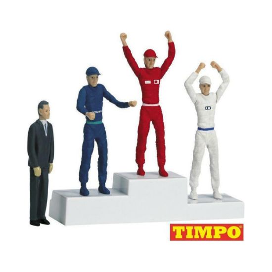Picture of Carrera Slot Accessories - Winner`s rostrum with set of figures (20021121)