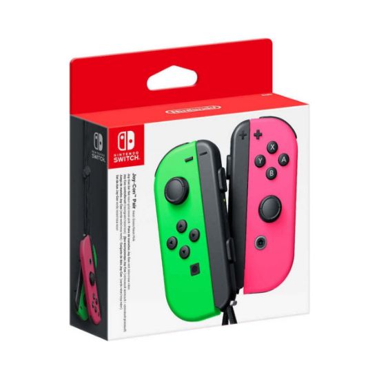 Picture of NSW Nintendo Switch Joy-Con Pair Neon Green-Pink