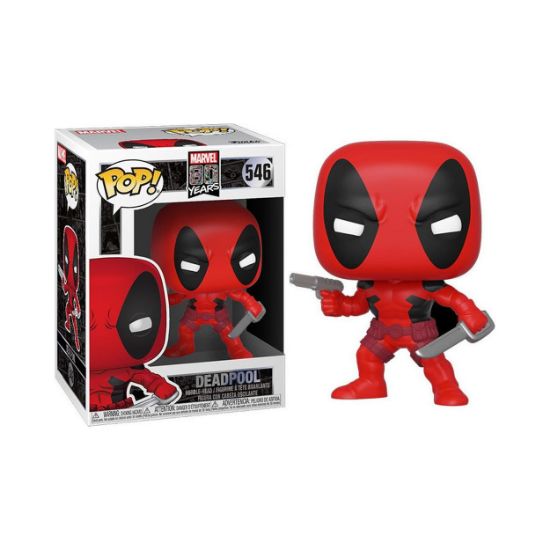 Picture of Funko Pop! Marvel 80th Years - First Appearance Deadpool #546 Bobble-Head Vinyl Figure