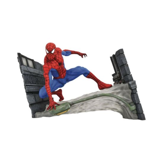 Picture of Diamond Marvel Gallery: Spider-Man Comic - Webbing PVC Diorama (18cm) (Sep182341)
