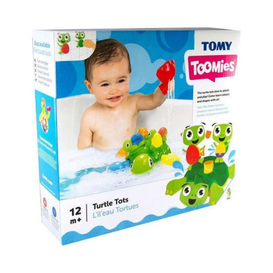 Picture of Tomy Toomies Toddler Bath Toy Turtle Tots For 12+ Months