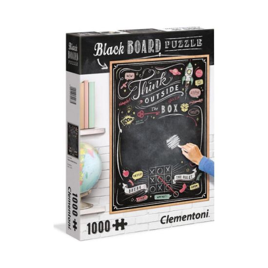 Picture of Clementoni Puzzle Blackboard Think Outside The Box 1000 pcs