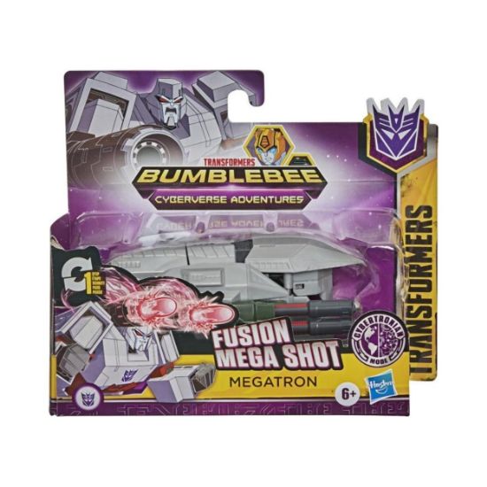 Picture of Hasbro Transformers Bumblebee Cyberverse Adventures: Fusion Mega Shot - Megatron (E7075)