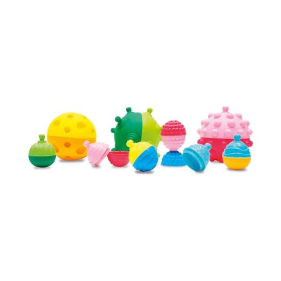 Picture of Lalaboom 2 Sensory Balls And 4 Educational Beads For 10-36 Months