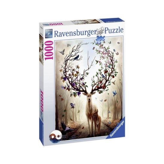 Picture of Ravensburger Puzzle: Magical Deer (1000pcs) (15018)