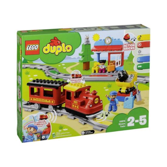 Picture of LEGO® DUPLO® Town: Steam Train (10874)