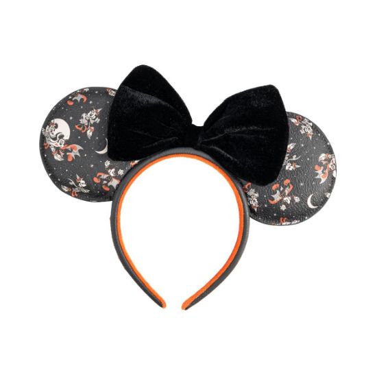 Picture of Loungefly: Disney - Mickey Minnie Halloween Vamp Witch AOP Headband (WDHB0077)