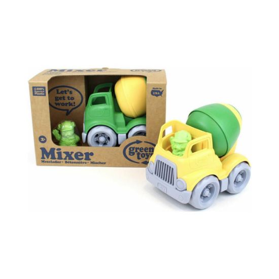 Picture of Green Toys: Mixer Construction Truck - Green/Yellow (CMXG-1263)