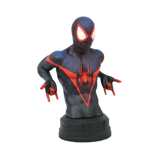 Picture of Diamond Marvel Comic - Miles Morales Bust (18cm) (Aug202101)