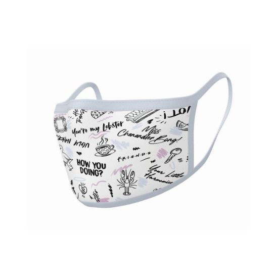 Picture of Pyramid Friends (Phrases) Mask - 2Pack Face Covers (GP85574)