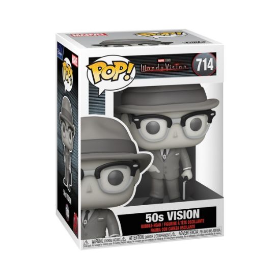 Picture of Funko Pop! Marvel Studios: Wandavision - Vision 50S* #714 Bobble-Head Vinyl Figure