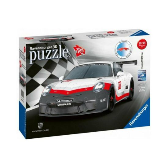 Picture of Ravensburger 3D Puzzle: Porche 911 GT3 Cup (108pcs) (11147)
