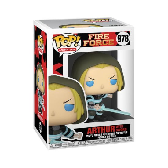 Picture of Funko Pop! Animation: Fire Force - Arthur with Sword #978 Vinyl Figure