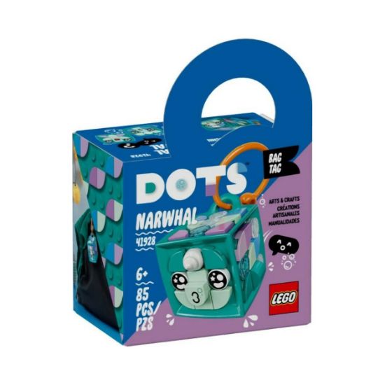 Picture of LEGO® DOTS: Bag Tag Narwha (41928)