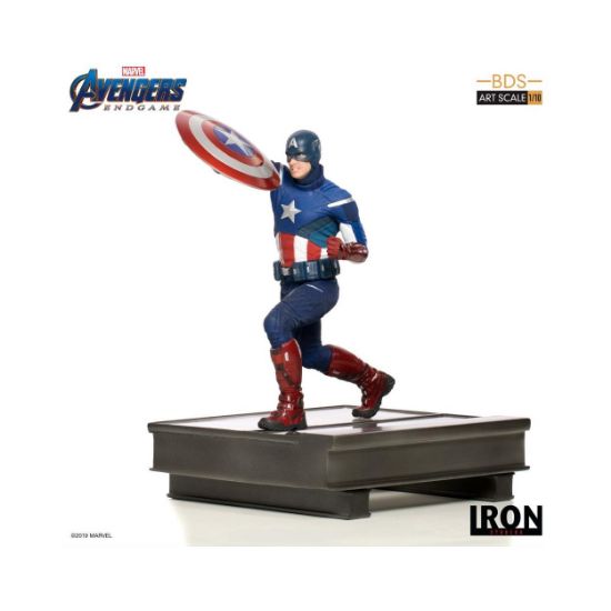 Picture of Iron Studios BDS Avengers: Endgame - Captain America 2012 Art Scale Statue (1/10) (MARCAS24719-10)