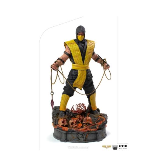 Picture of Iron Studios Mortal Kombat Klassic - Scorpion Art Scale 1/10 Statue (MORTAL42721-10)