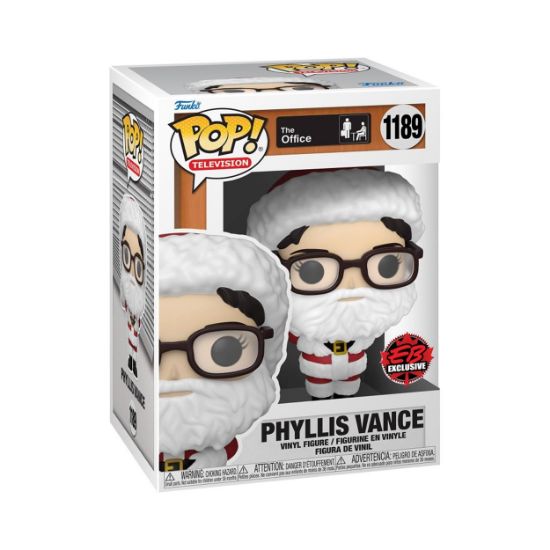 Picture of Funko Pop! Television: The Office - Phyllis Vance as Santa (Special Edition) #1189 Vinyl Figure