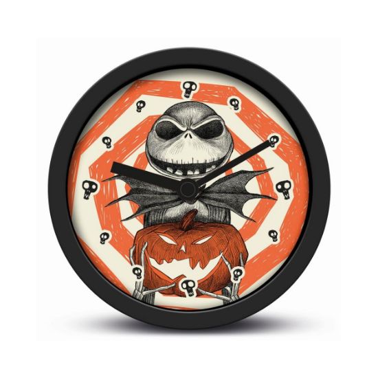 Picture of Pyramid The Nightmare Before Christmas - Pumpkin King Desk Clock with Alarm (GP85887)