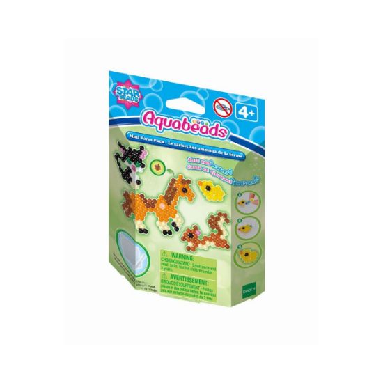 Picture of Aquabeads Theme Refill: Mini Theme Set Assort. (Farm, Jewel, Mermaid) (Random) (31771)