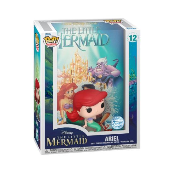 Picture of Funko Pop! Disney VHS Covers: The Little Mermaid - Ariel (Amazon Exclusive) #12 Vinyl Figure