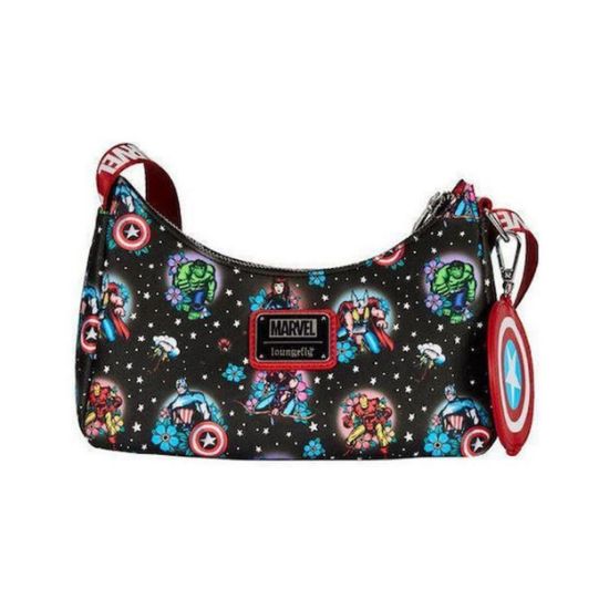 Picture of Loungefly Marvel Avengers Tattoo Shoulder Bag (MVTB0138)