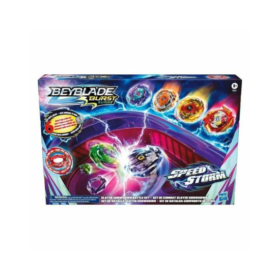Picture of Hasbro Beyblade Burst Surge: Speedstorm Slayer Showdown Battle Set (F0661)