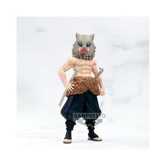 Picture of Banpresto Demon Slayer: Kimetsu No Yaiba Grandista - Inosuke Hashibira Statue (24cm) (18089)