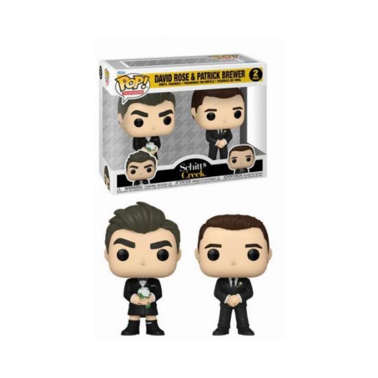 Picture of Funko Pop! 2-Pack Television: Schitt's Creek S2 - David Rose & Patrick Brewer Vinyl Figures