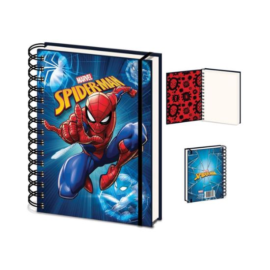 Picture of Pyramid Spider-Man A5 Wiro Notebooks (SR72734)