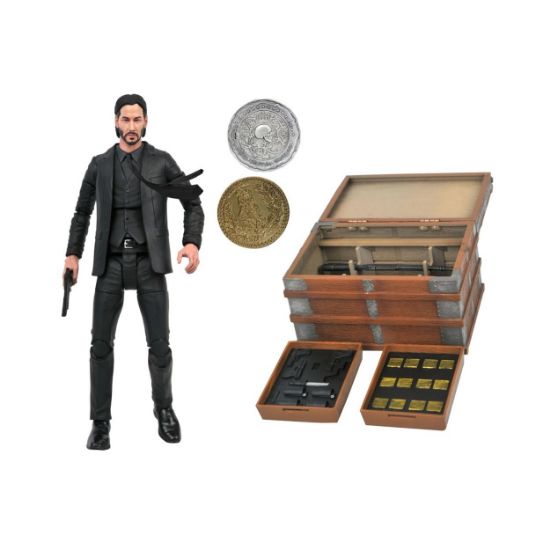 Picture of Diamond Deluxe: John Wick - John Wick Action Figure Set (MAR208179)
