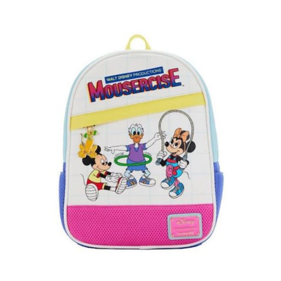 Picture of Loungefly Disney Mickey Mouse - Mousercise Mini Backpack (WDBK2353)