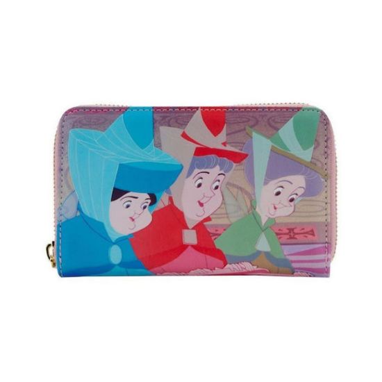Picture of Loungefly Disney Sleeping Beauty - Princess Scene Zip Around Wallet (WDWA2110)