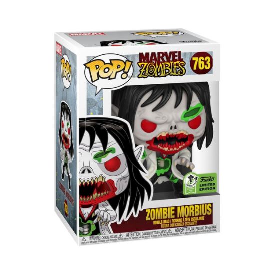 Picture of Funko Pop! Marvel: Marvel Zombies - Zombie Morbius (Convention Limited Edition) #763 Bobble-Head Vinyl Figure