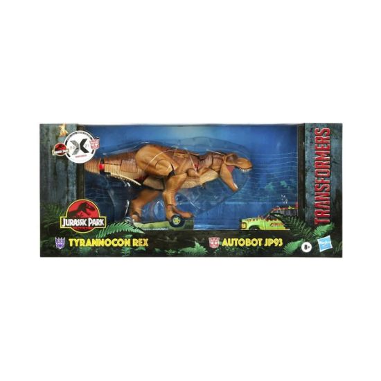 Picture of Hasbro Fans - Jurassic Park Transformers Collavorative - Tyrannocon Rex & Autobot JP93 Project Park (Excl.) (F0632)