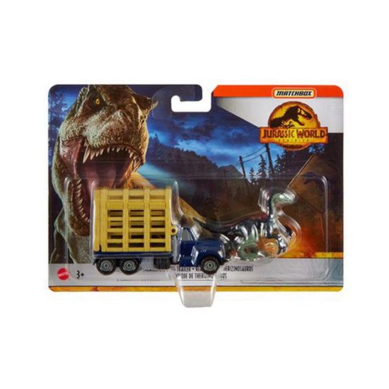 Picture of Mattel Matchbox Jurassic World: Dominion - Therizinosaurus Trailer (HBH91)