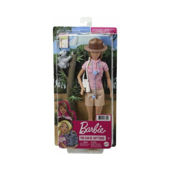 Picture of Mattel Barbie You Can Be Anything - Zoologist Doll (GXV86)