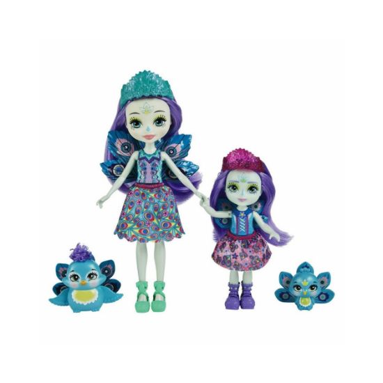 Picture of Mattel Enchantimals - Patter Peacock & Flap Sisters (HCF83)