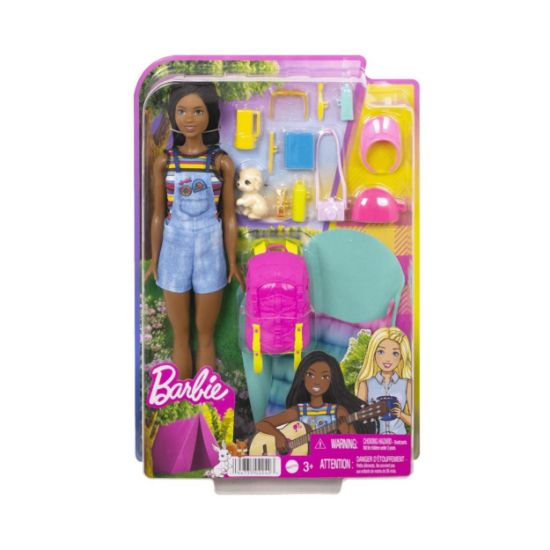 Picture of Mattel Barbie It Takes Two - Brooklyn Camping Dark Skin Doll (HDF74)