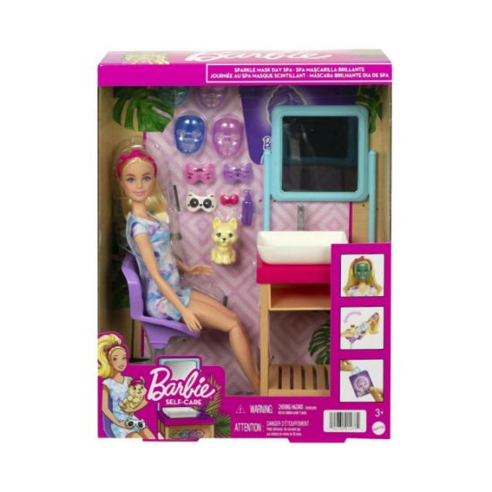 Picture of Mattel Barbie Self-Care - Sparkle Mask Day Spa (HCM82)