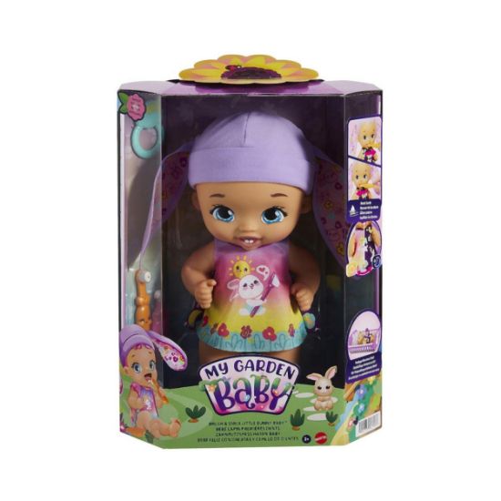 Picture of Mattel My Garden Baby - Brush & Smile Little Bunny Baby (HGC12)