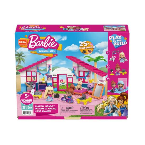 Picture of Mattel Mega Barbie: Building Sets - Malibu House (GWR34)