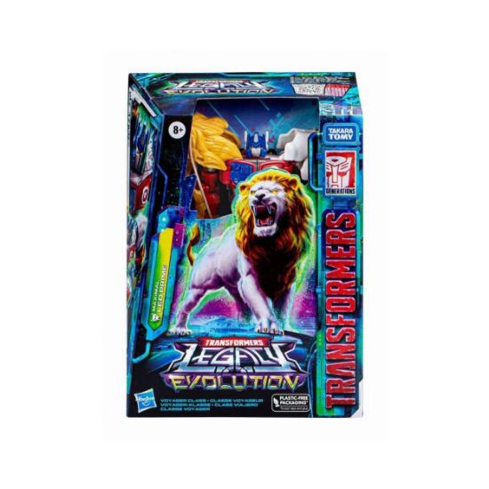 Picture of Hasbro Transformers: Legacy Evolution - Maximal Leo Prime Voyager Class Action Figure (F7206)