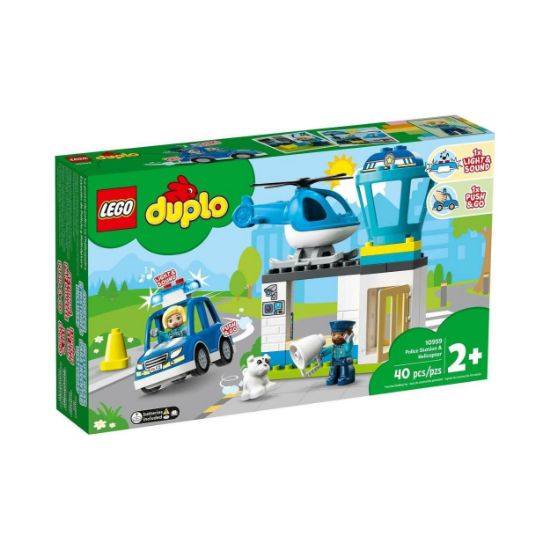 Picture of LEGO® DUPLO® Town: Police Station & Helicopter (10959)
