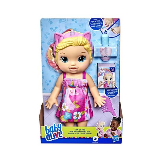 Picture of Hasbro Baby Alive: Glam Spa Baby Blonde (F3564)
