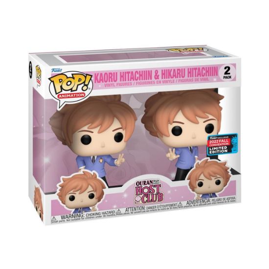 Picture of Funko Pop! 2-Pack Animation: Ouran High School Host Club - Kaoru Hitachiin & Hikaru Hitachiin (Convention Limited Edition) Vinyl Figure