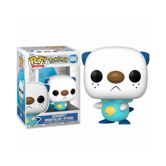 Picture of Funko Pop! Games: Pokemon - Oshawott Moustillon Ottaro #886 Vinyl Figure