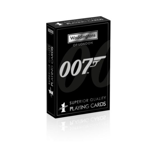 Picture of Winning Moves: Waddingtons No.1 - James Bond Uk 12 Playing Cards (WM00383-EN1)